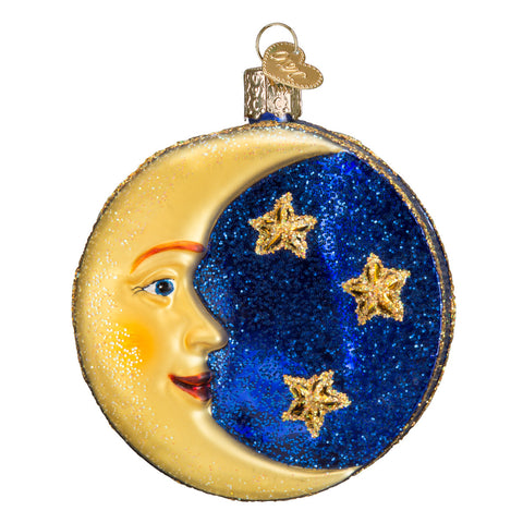 Man In The Moon Ornament for Christmas Tree