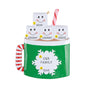 Marshmallow Mug Family of 4 Christmas Ornament Personalized