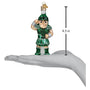 Michigan State Sparty Ornament - Old World Christmas Size