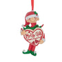 Mom's Favorite Middle Child Ornament for a boy