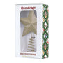 Mini Gold Star Tree Topper - Old World Christmas in Box