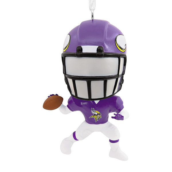 MN Vikings Football Helmet Ornament Delivered