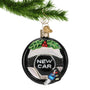Steering Wheel New Car Christmas Ornament 