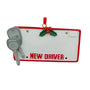 New Driver's License with Keys Ornament for Christmas Tree