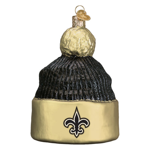 New Orleans Saints Beanie Ornament for Christmas Tree