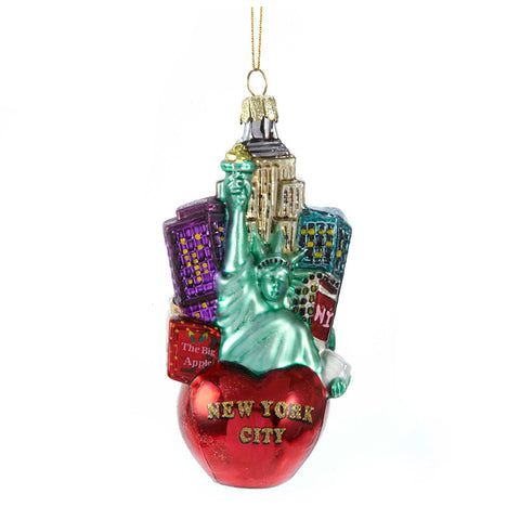 New York Cityscape Ornament for Christmas Tree