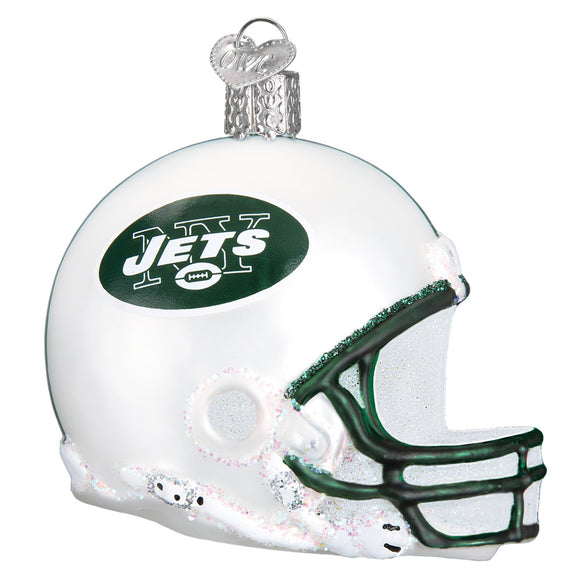 Old World Christmas Ornament New York Jets Helmet