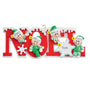 Personalized Noel Family of 4 Ornament