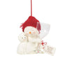 Not Drinking Alone if the Cat is Home Snowpinion Christmas Ornament 