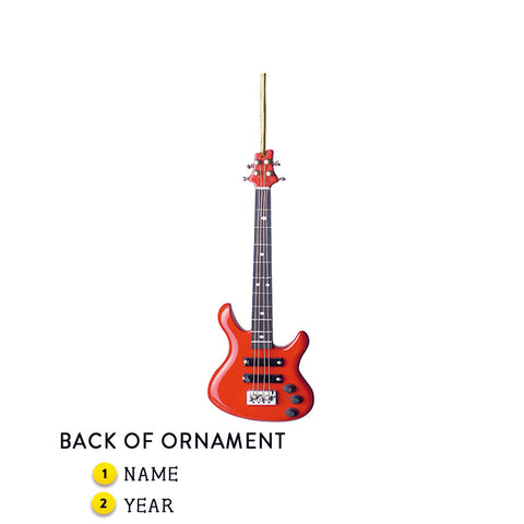 Bass Electric Guitar Ornament