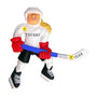 Personalized Hockey Player Ornament - Female Blonde