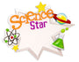 Personalized Science Star Ornament
