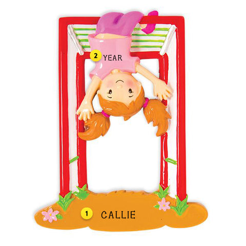 Personalized Girl on Jungle Gym