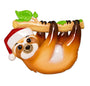 Sloth Christmas Ornament