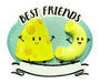 Best Friends Mac and Cheese Resin Ornament Can Be Personalized