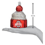 The Ohio State Beanie Ornament 4.5 inches
