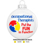 Occupational Therapist Ornament for Christmas Tree