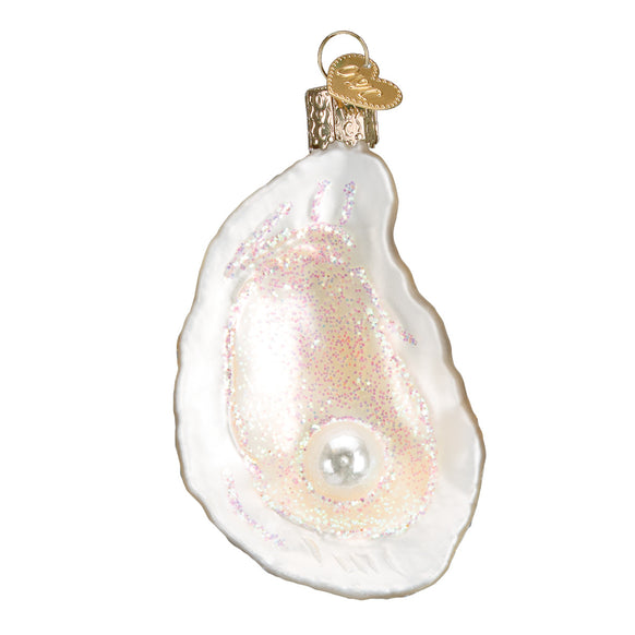 Oyster with Pearl Ornament for Christmas Tree