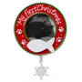 Cat's First Christmas Frame Personalized Ornament For Tree