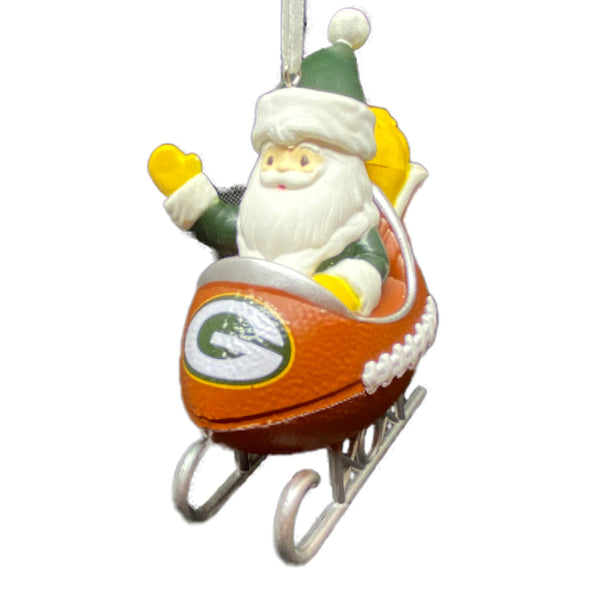 Vintage NFL Green Bay Packers Football Christmas Ornament By Kurt