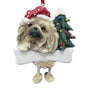 Pekingese Dog Ornament for Christmas Tree