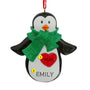 Penguin with Scarf Ornament for Christmas Tree