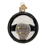 Personalized New Car Glass Christmas Ornament 