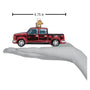 Pickup Truck Ornament - Old World Christmas 4.75 inch
