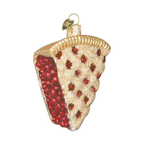 Piece of Cherry Pie Ornament for Christmas Tree