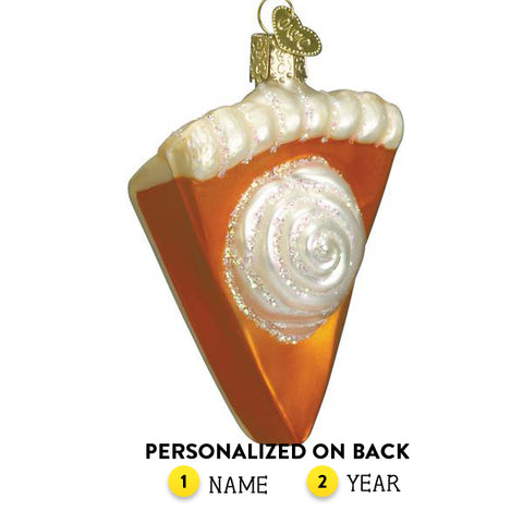 Piece of Pumpkin Pie Ornament - Old World Christmas
