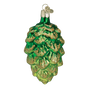 Ponderosa Pine Cone Ornament Green