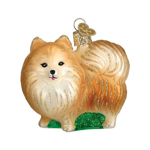 Standing Pomeranian Dog Ornament from OWC