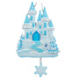 Winter Princess Castle Ornament for Christmas Tree