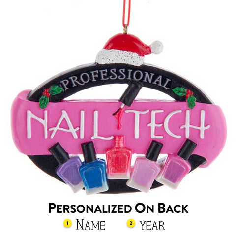 Professional Nail Technician Ornament
