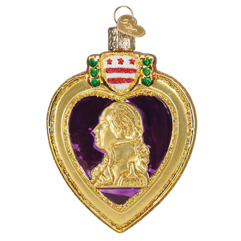 Purple Heart, Old World Christmas Ornament