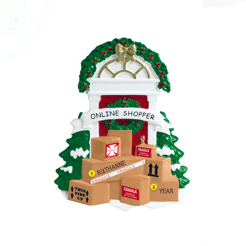 Online Shopper Ornament For Christmas Tree