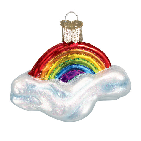 Glass Rainbow Ornament for Christmas Tree