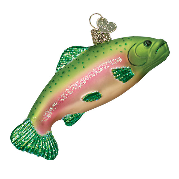 Rainbow Trout Ornament for Christmas Tree
