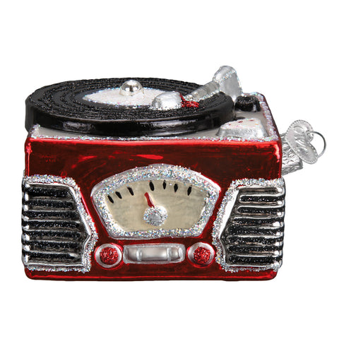 Record Player Ornament for Christmas Tree