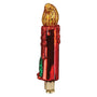 Red Clip-On Candle Ornament - Old World Christmas Side