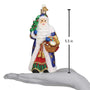 Regal Father Christmas Ornament - Old World Christmas 5.5 inch