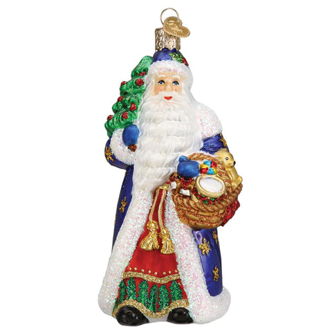 Regal Father Christmas Ornament - Old World Christmas