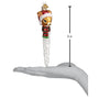 6 inch high Reindeer Glass Icicle Snowman