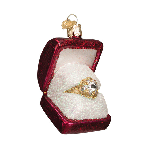 Ring in the Box Ornament for Christmas Tree