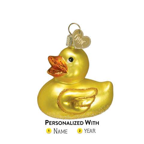 Rubber Ducky Ornament for Christmas Tree