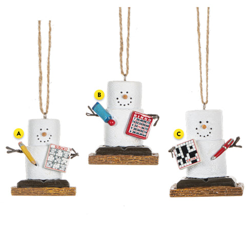 S'mores Game Night Ornaments