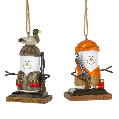 S'mores Hunting Forest Friends Ornament
