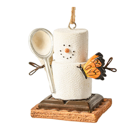 S'mores Butterfly Keeper Christmas Tree Ornament