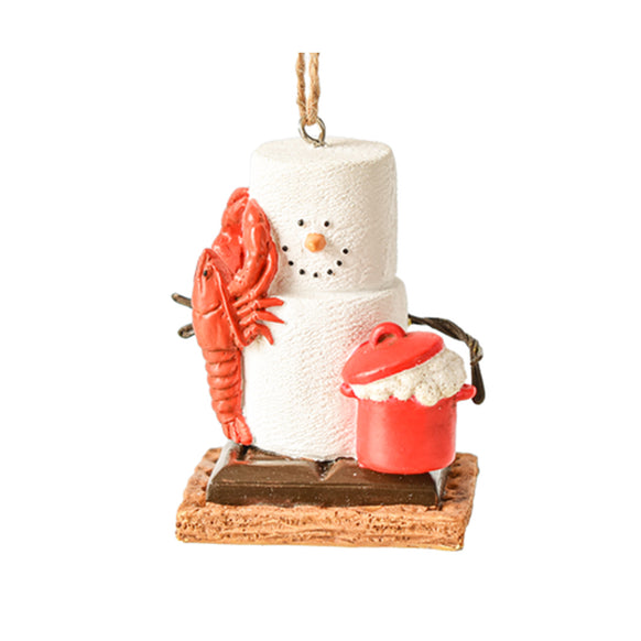 S'more with Lobster and pot for the Christmas Tree