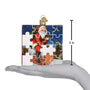 Santa Jigsaw Ornament - Old World Christmas 4 inch